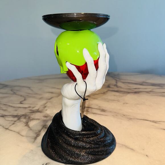 NEW NIP Bath & Body Works Evil Queen Poison Apple Disney Villains Candle Holder - Picture 4 of 6